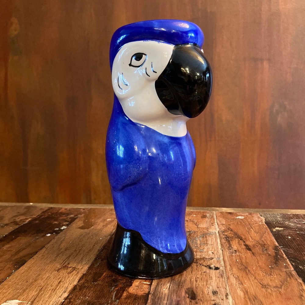 Parrot tiki mug